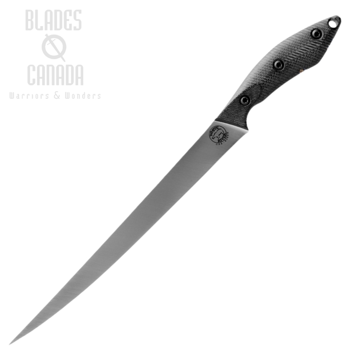 White River Pro Fillet Knife, CPM S35VN 10", G10 Black, Kydex Sheath